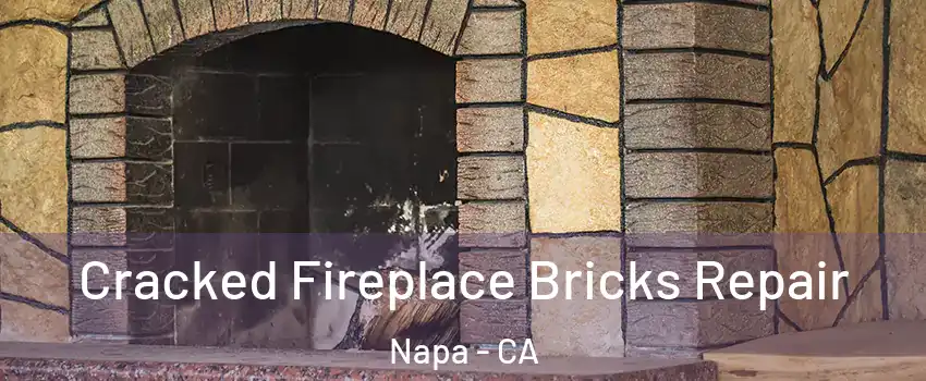  Cracked Fireplace Bricks Repair Napa - CA