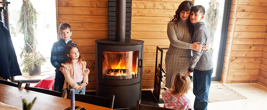 Morso Cast Iron Fireplace Insert Installation in Napa, California