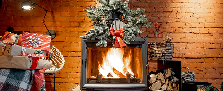 Travis Industries Linear Gas Fireplace Installation in Napa, California