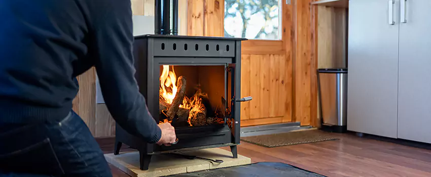 Open Hearth Wood Fireplace Installation in Napa, CA