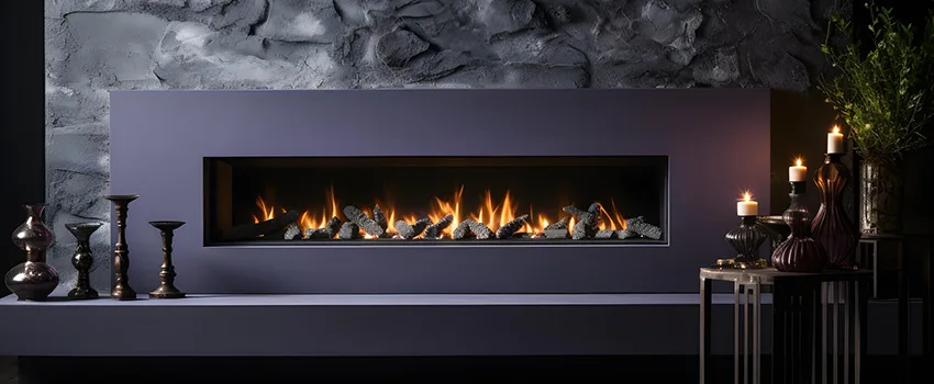 Ember Bed for Ventless Gas Fireplace in Napa, CA